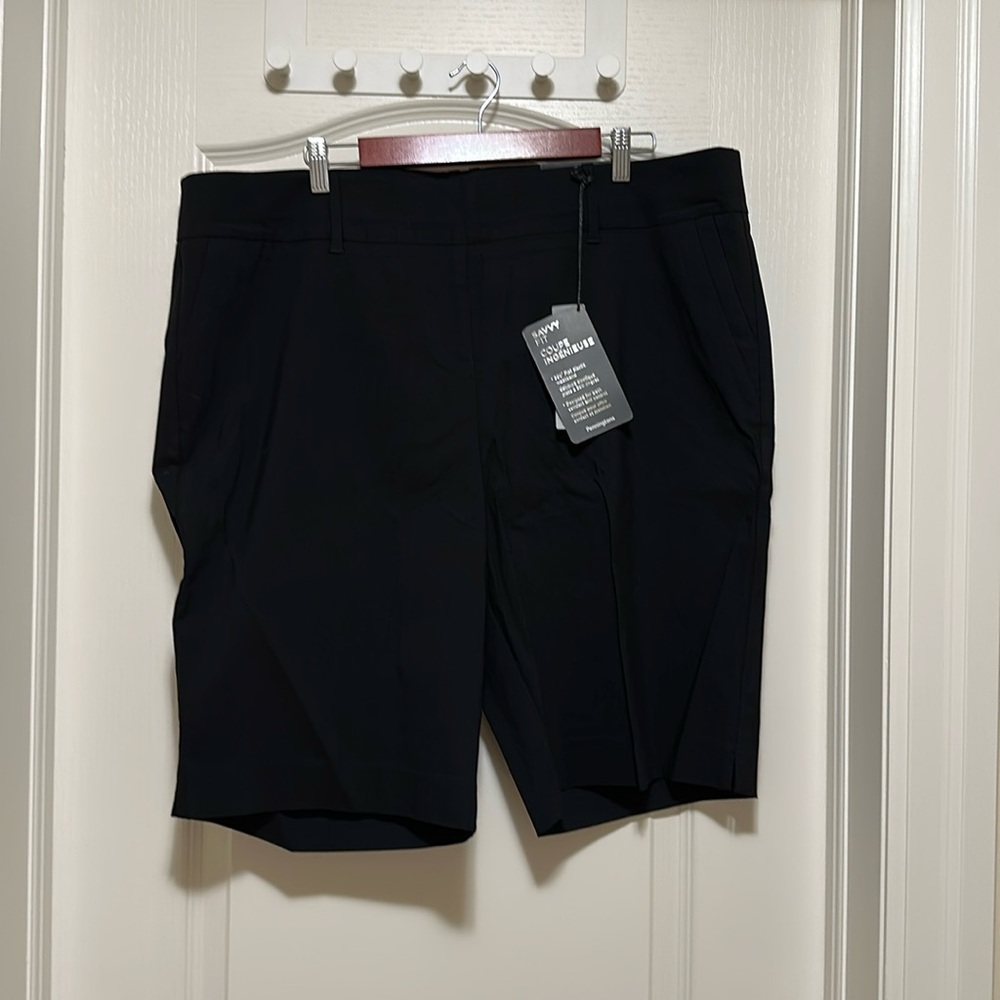 NWT Black Bermuda Shorts